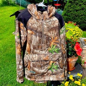 DSG womens hunting fleece lined pull over XL